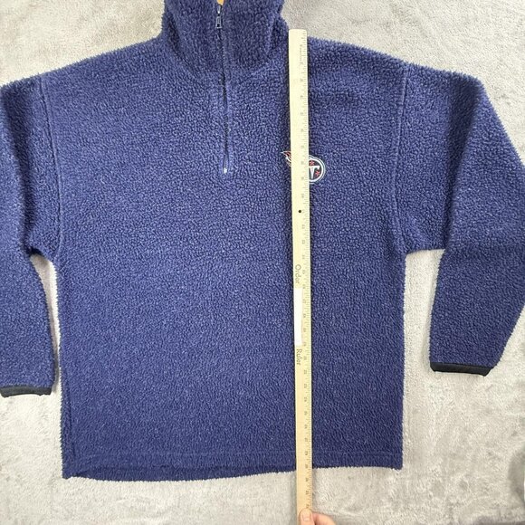 Vintage Tennessee Titans Sweater Pullover Mens Large NFL Football Fleece 90s Y2K - Picture 5 of 14